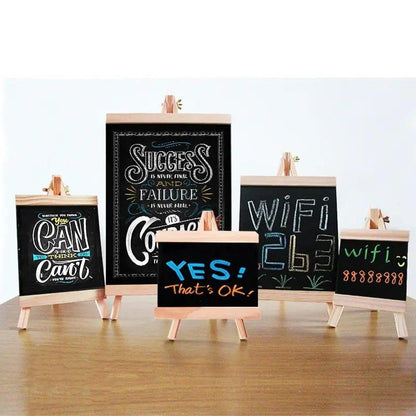 Mini Blackboard Wood Frame