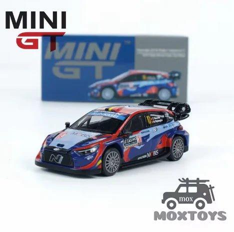 MINI GT 1:64 Hyundai i20 N Rally1 2023 Left - Hand Drive Diecast Car