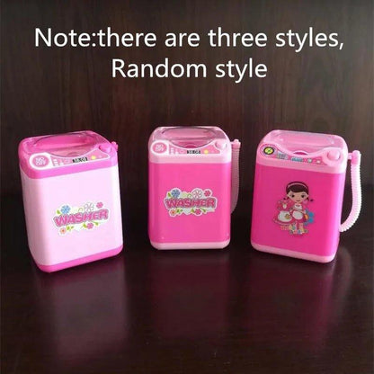 Mini Makeup Washing Machine Toy