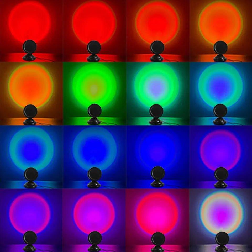 Mini USB Sunset Lamp LED Projector Night Light