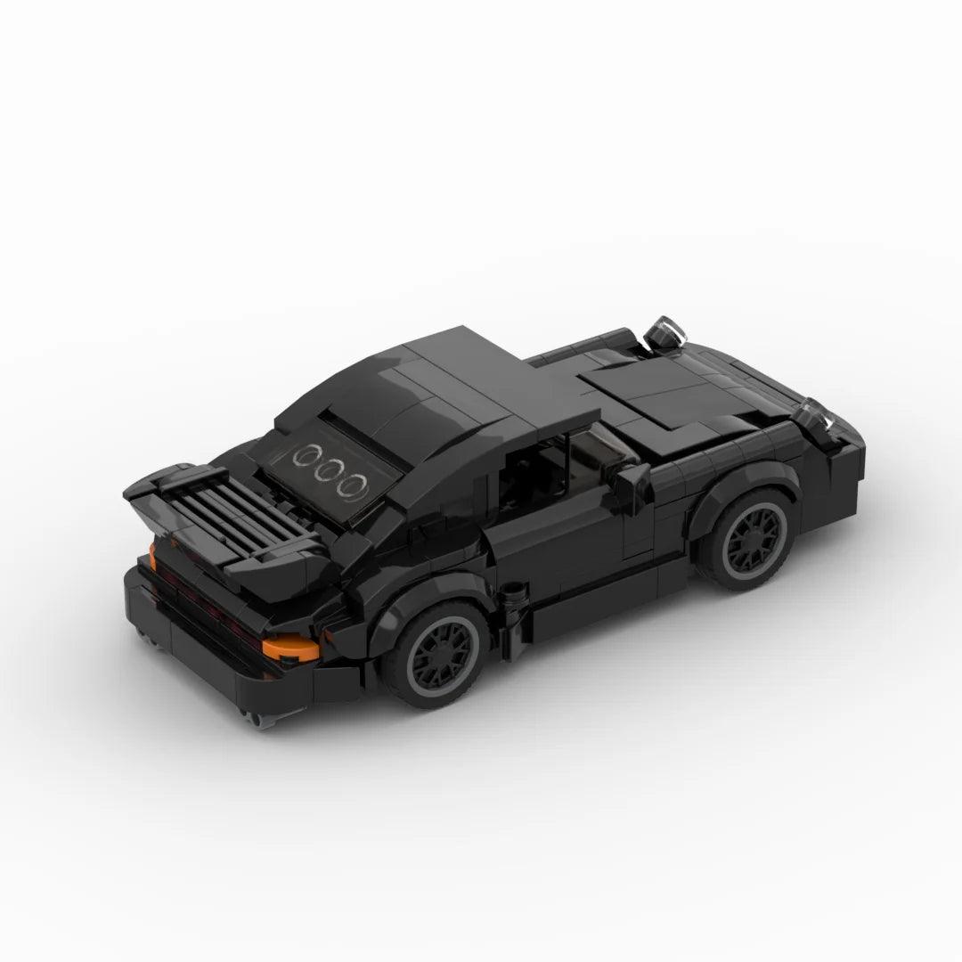 MOC - Black Bird (930) Turbo Racing Sports Car Building Blocks Set