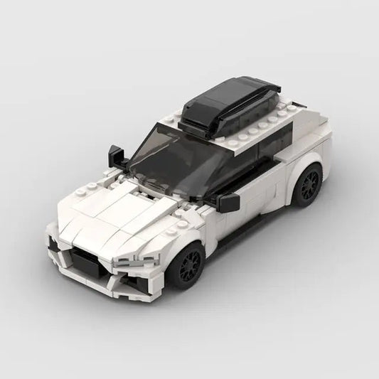 MOC Bricks City Racing Model RS6 Sports Car - Home Kartz