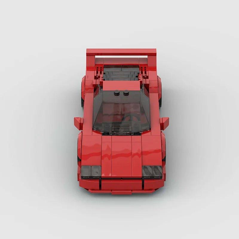 MOC F40 Red Car Toy