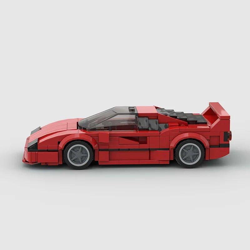 MOC F40 Red Car Toy