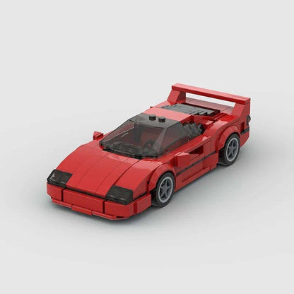 MOC F40 Red Car Toy