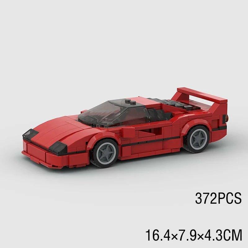 MOC F40 Red Car Toy