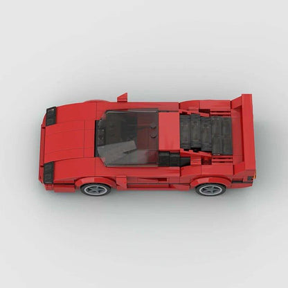 MOC F40 Red Car Toy