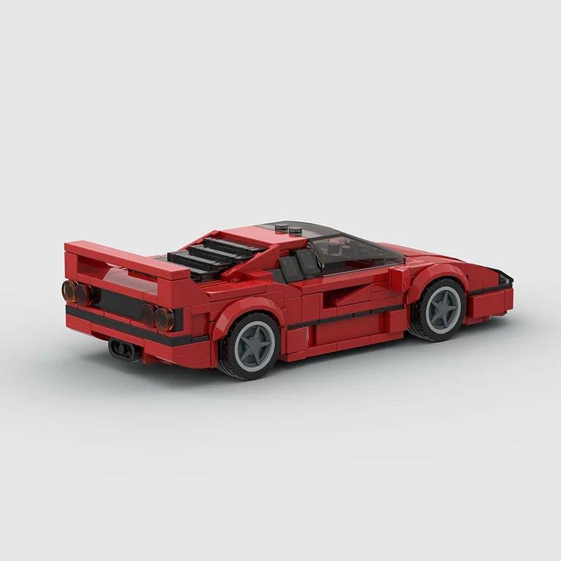 MOC F40 Red Car Toy