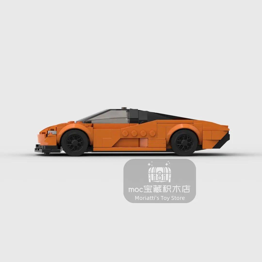 MOC McLaren Speedtail Racing Sports Car Building Blocks