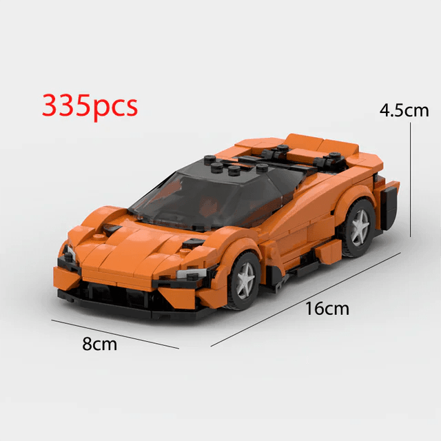 MOC McLaren Speedtail Racing Sports Car Building Blocks