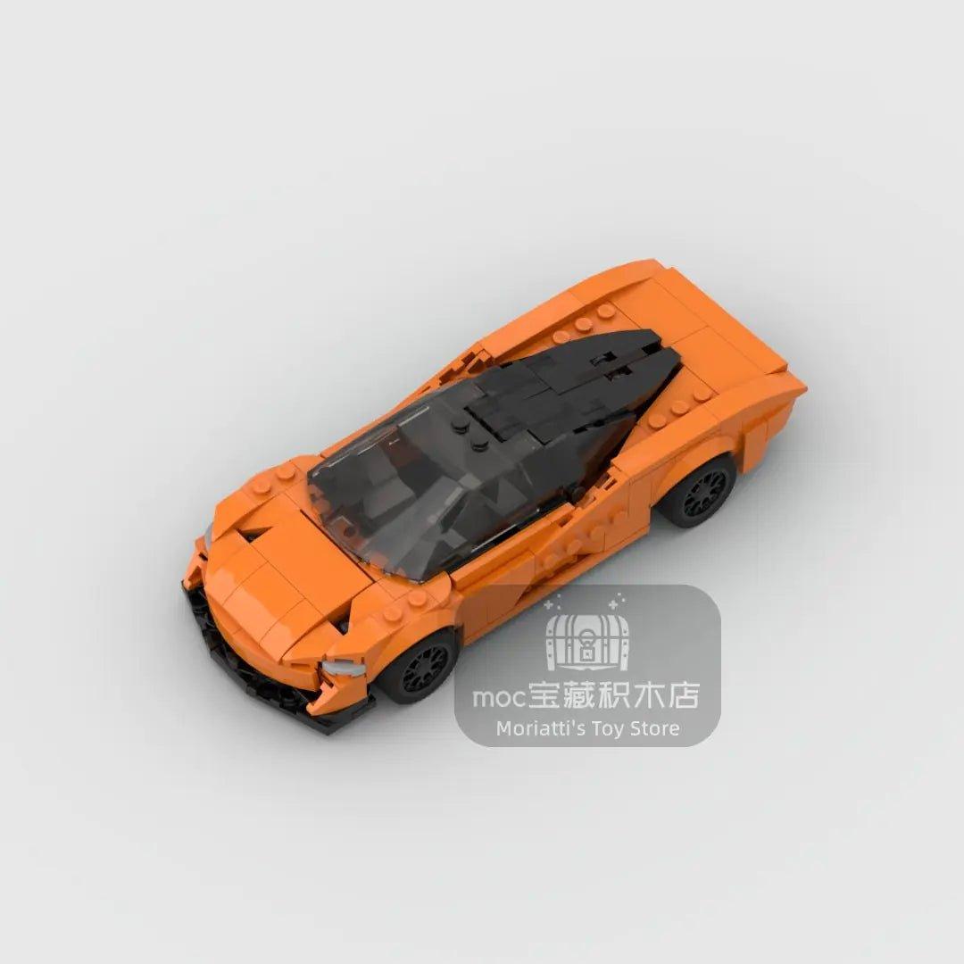 MOC McLaren Speedtail Racing Sports Car Building Blocks