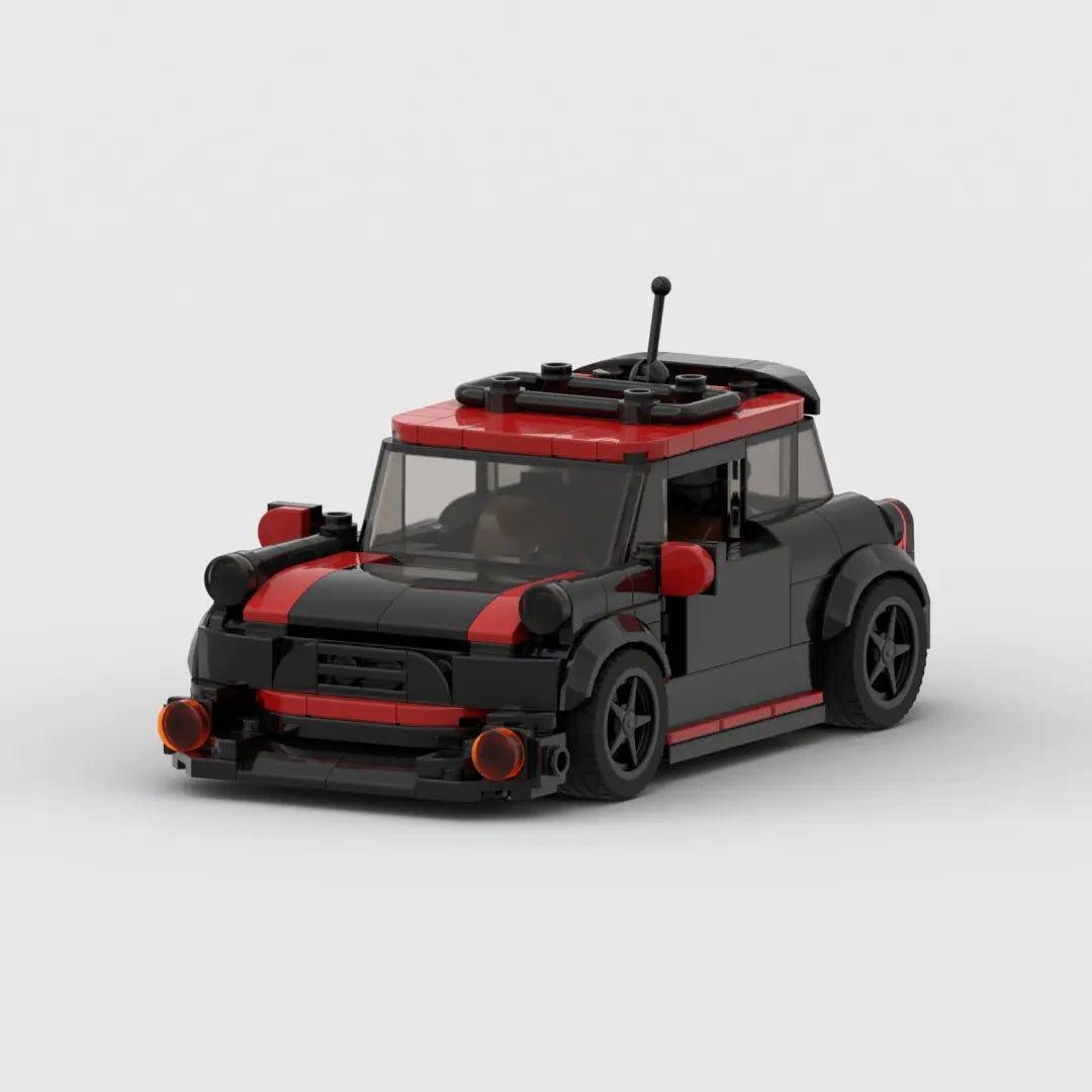 MOC Mini Cooper JCW Racing Speed Champion Racer Building Blocks