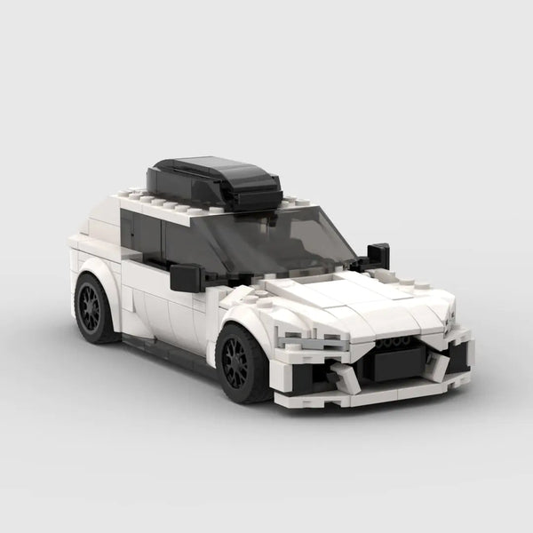 Build Your Own Racing Sports Car with MOC RS6 Building Blocks Set