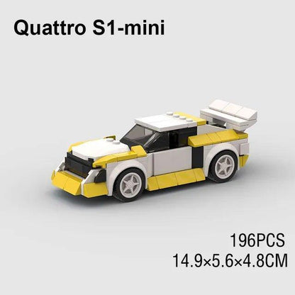 MOC Super Speed Sports Car Model Building Blocks