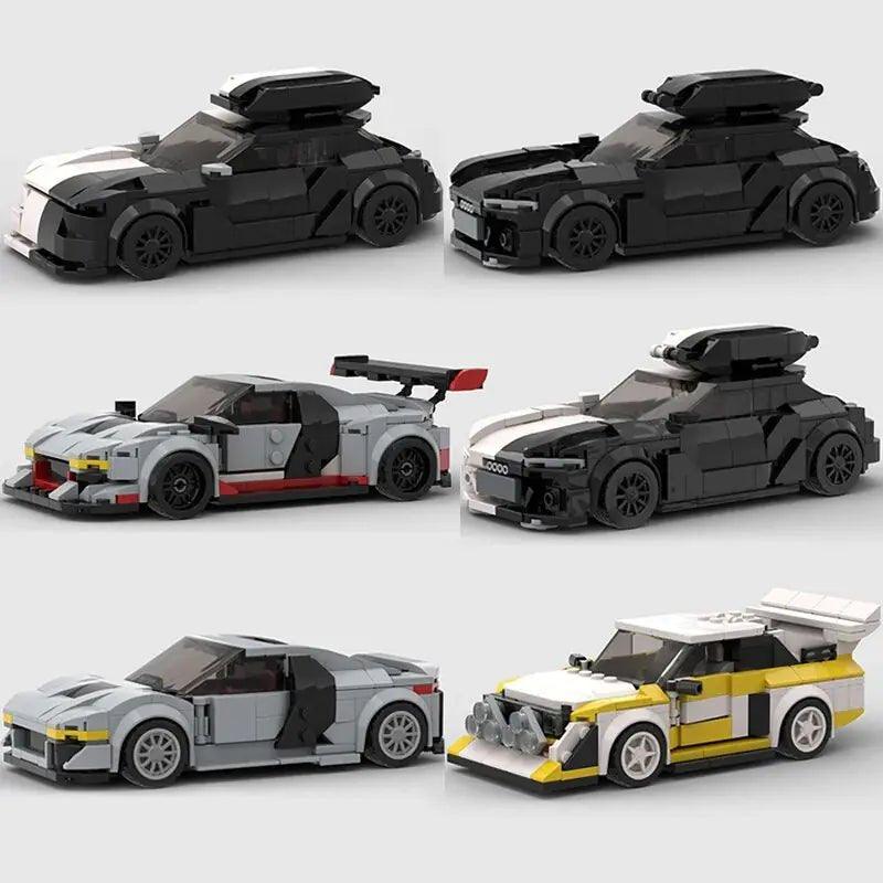 MOC Super Speed Sports Car Model Building Blocks