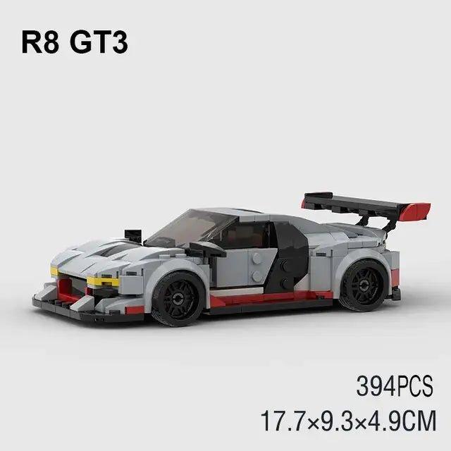 MOC Super Speed Sports Car Model Building Blocks