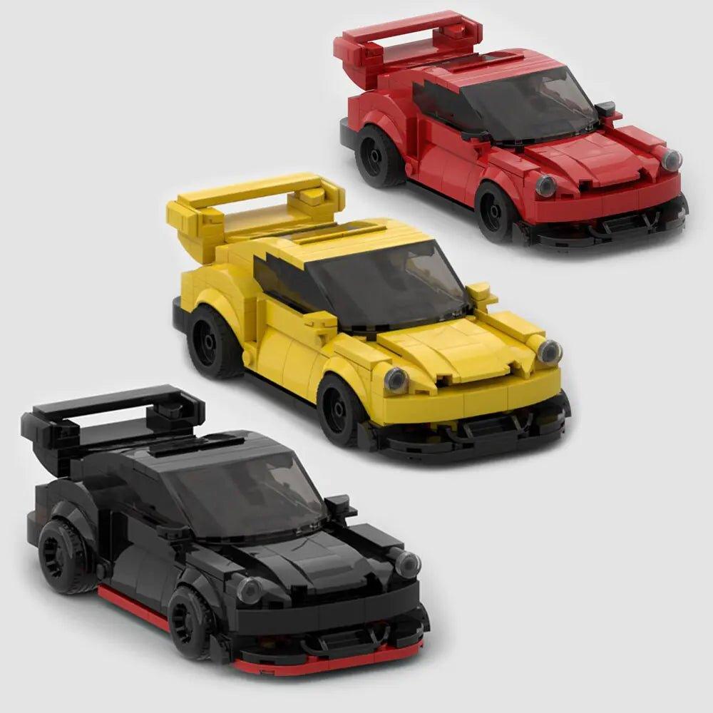 MOC Supercar Champion Racing Building Blocks Urban Creative 911RWB