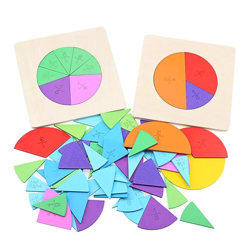 Montessori Mathematics Fraction Board