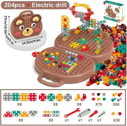 Montessori Mosaic Drill Set