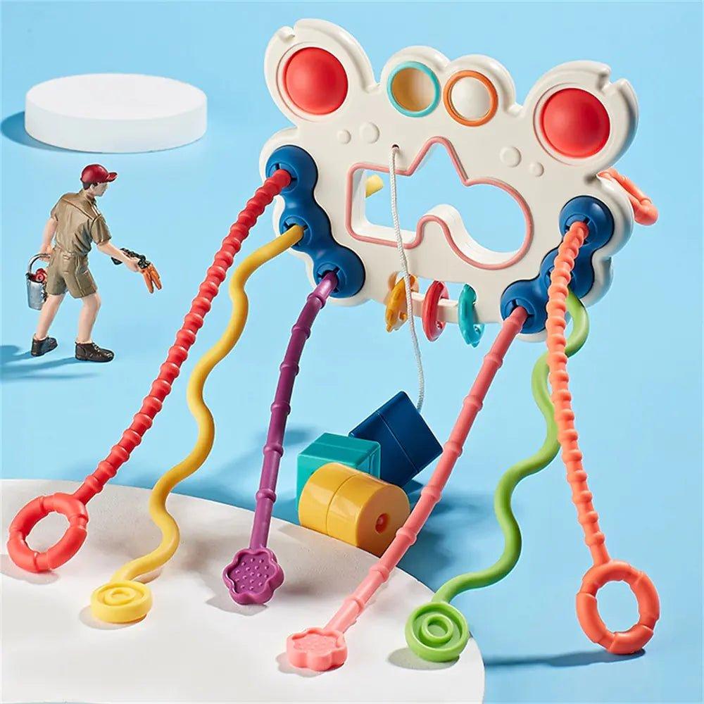 Montessori Pull String Sensory Toys