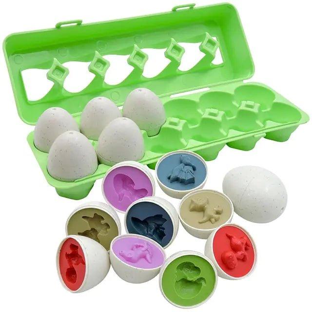 Montessori Smart Eggs Puzzle Set!