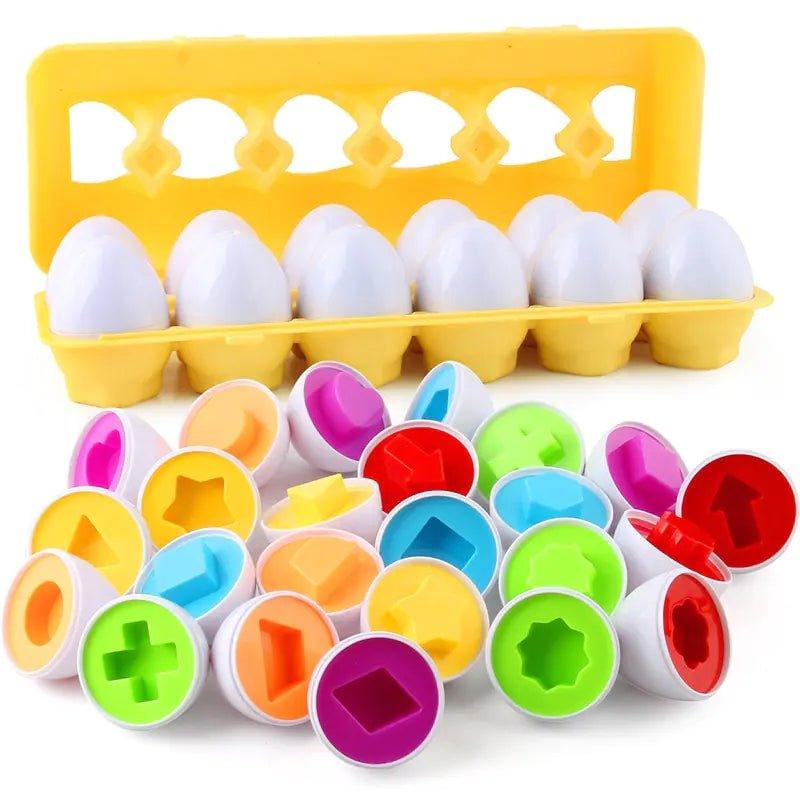 Montessori Smart Eggs Puzzle Set!