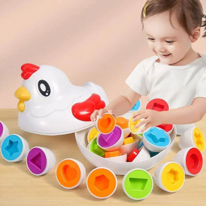 Montessori Smart Eggs Puzzle Set!