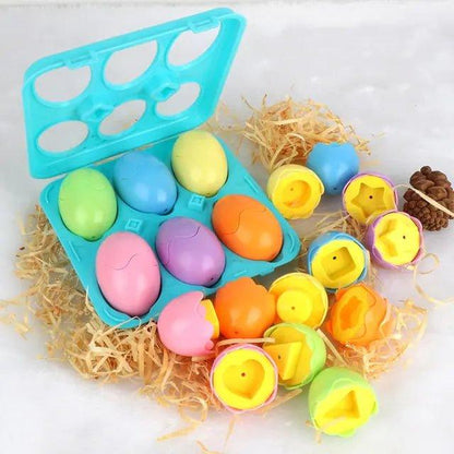 Montessori Smart Eggs Puzzle Set!