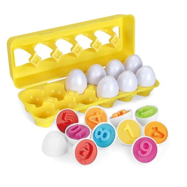 Montessori Smart Eggs Puzzle Set!