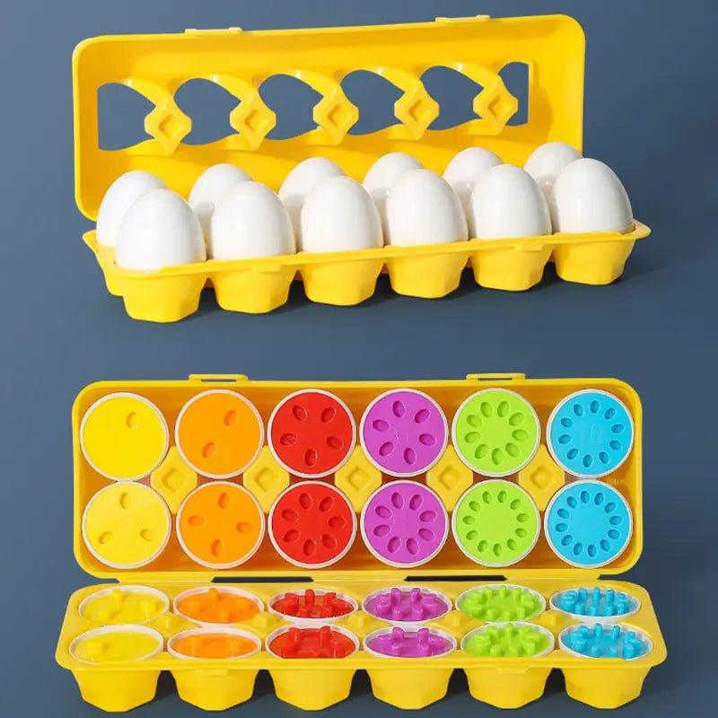 Montessori Smart Eggs Puzzle Set!