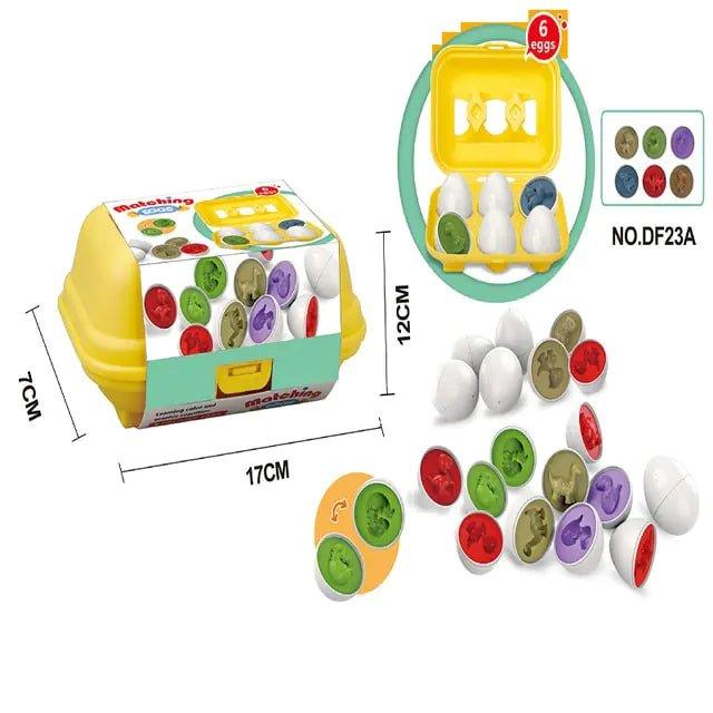 Montessori Smart Eggs Puzzle Set!