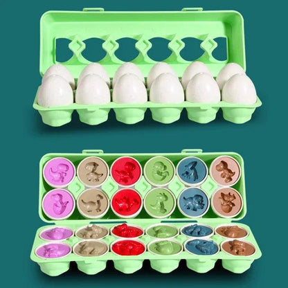 Montessori Toy Matching Eggs