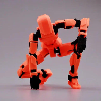 Multi - Jointed Shapeshift Robot Action Figure Toy Set