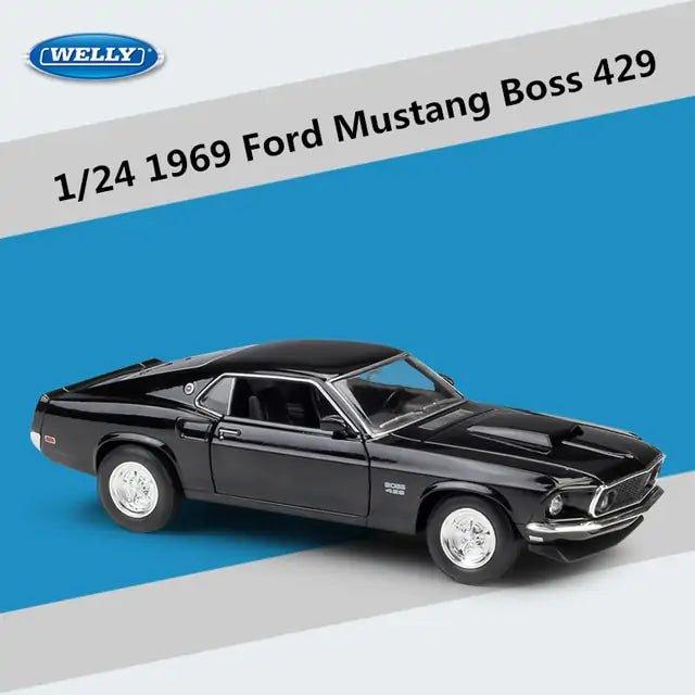 Mustang Boss 429 Alloy Sports Car Model - Home Kartz