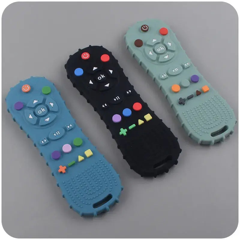 Baby Teether TV Remote Control – Safe, Fun, and Soothing for Teething Babies