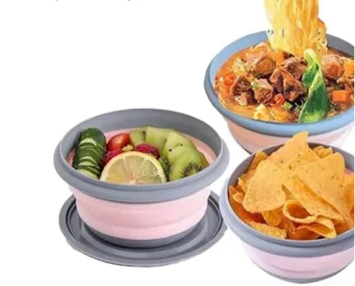 Collapsible Food Storage Containers – Space-Saving, Airtight Storage for Freshness and Organization - Home Kartz