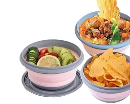 Collapsible Food Storage Containers – Space-Saving, Airtight Storage for Freshness and Organization