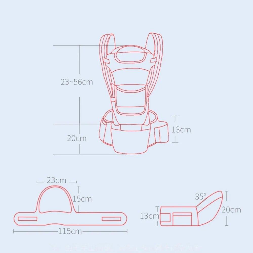 New 0 - 48 Month Ergonomic Baby Carrier