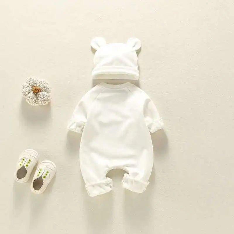 New Baby Knitted One - Piece Suit For Spring And Autumn