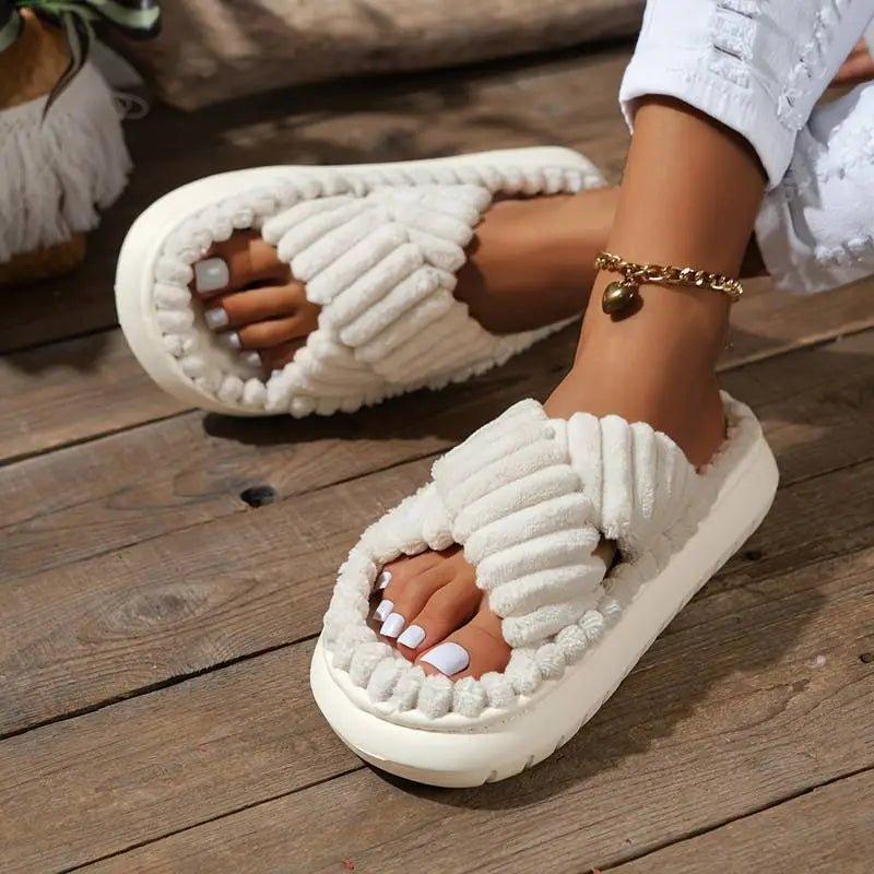 New Fashion Cross Cotton Slippers