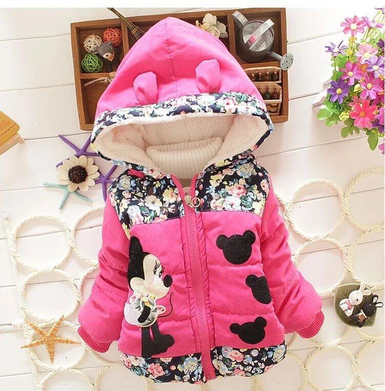 New Girls jackets fashion Minnie cartoon Clothing coat - Home Kartz