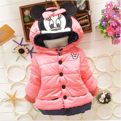 New Girls jackets fashion Minnie cartoon Clothing coat - Home Kartz