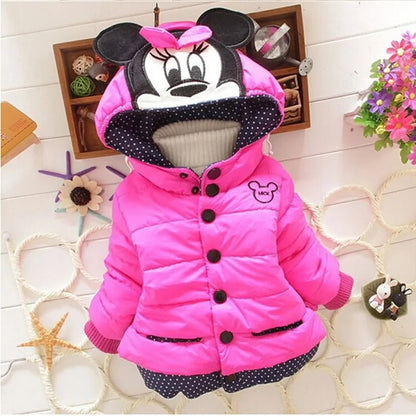 New Girls jackets fashion Minnie cartoon Clothing coat - Home Kartz