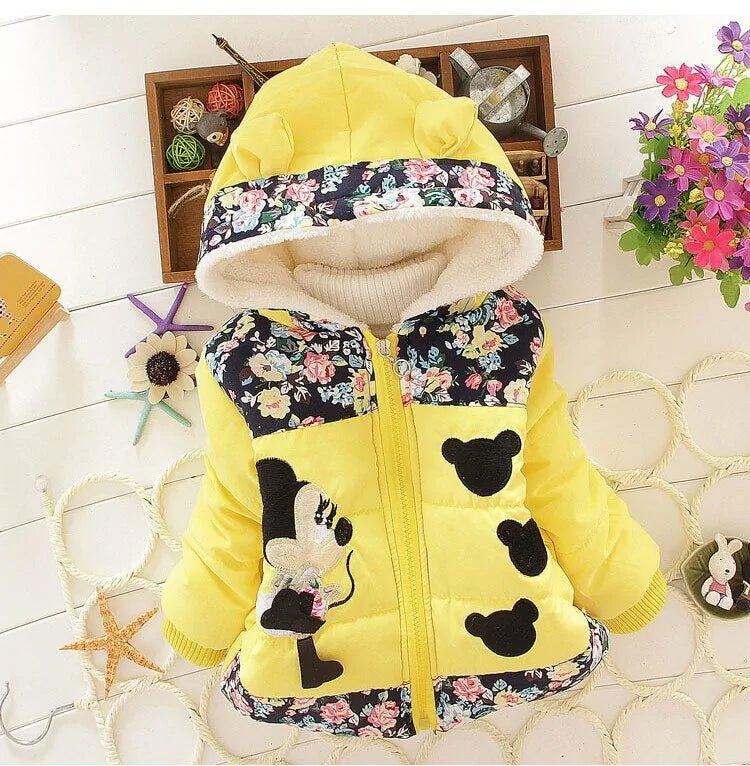 New Girls jackets fashion Minnie cartoon Clothing coat - Home Kartz