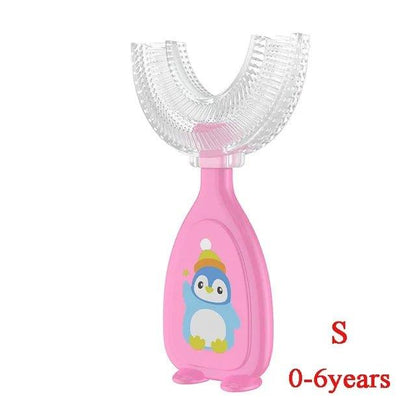 New Hot Children Smart 360 Degree U Shape Manual Toothbrush