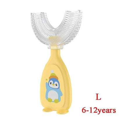 New Hot Children Smart 360 Degree U Shape Manual Toothbrush