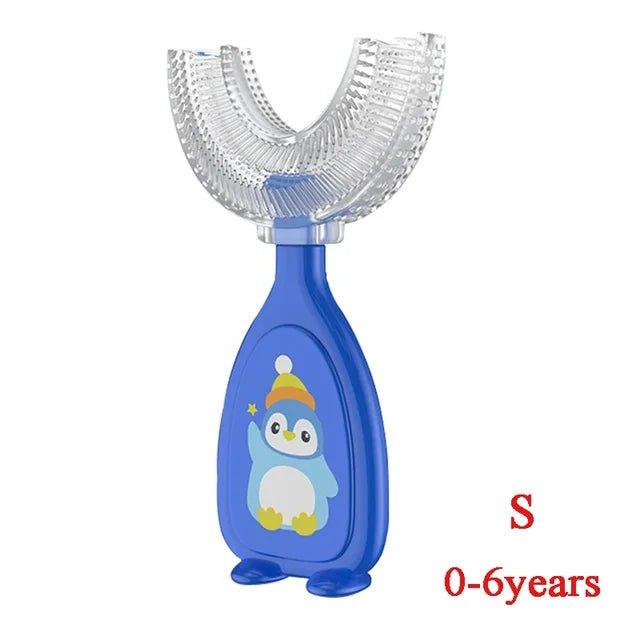 New Hot Children Smart 360 Degree U Shape Manual Toothbrush