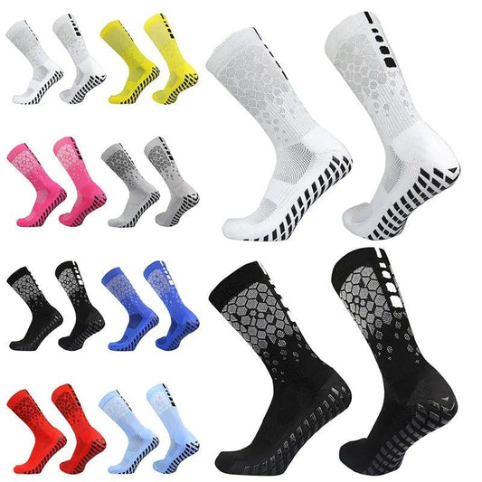 New Men Women Football Honeycomb Socks