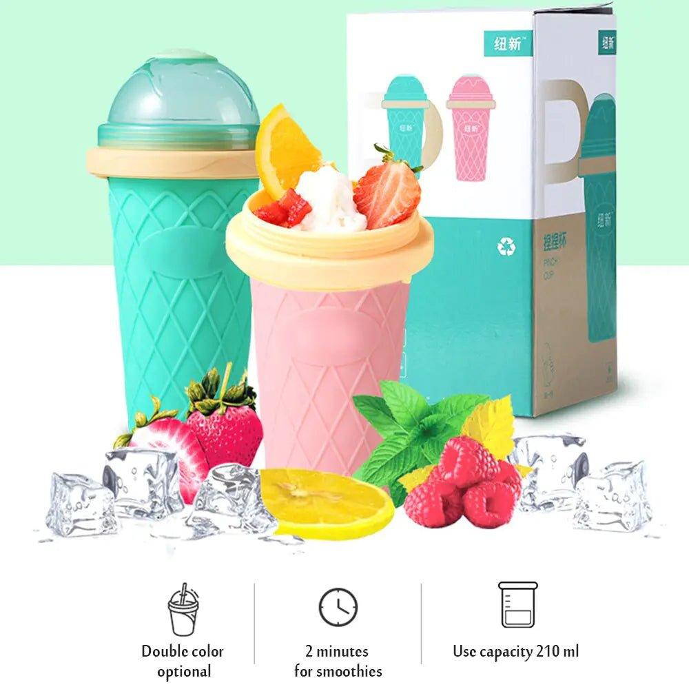 New Quick-Frozen Smoothies Cup Milkshake Bottles