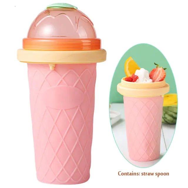 New Quick-Frozen Smoothies Cup Milkshake Bottles